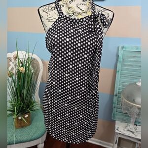 NWT Ann Taylor LOFT Starry Night Halter Tie Blouse